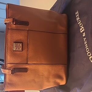 Dooney and bourke lexington shopper orange